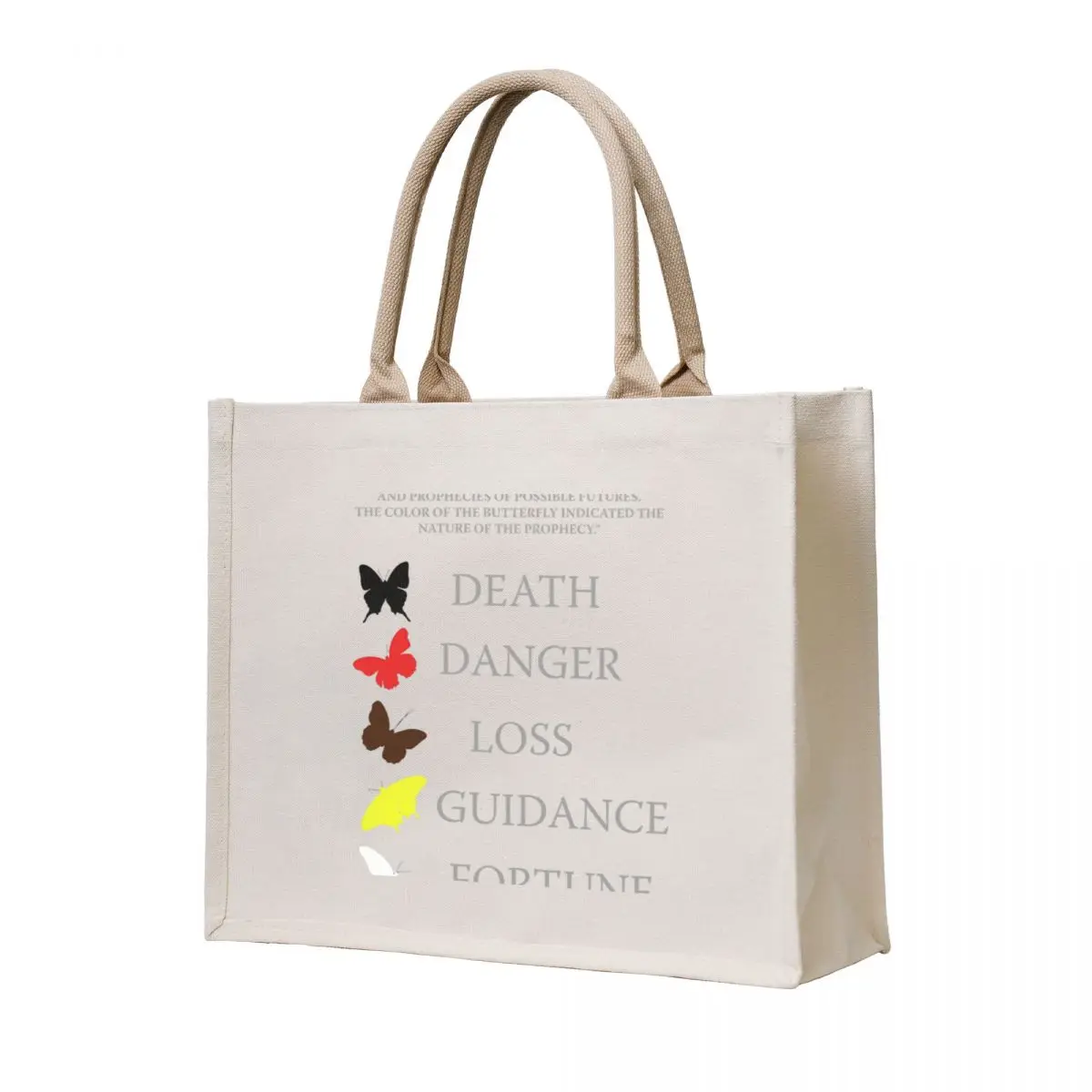 

Totembutterflies meanings - until dawn Tote Bag ecological bags great bag Women's bags Customizable tote bag