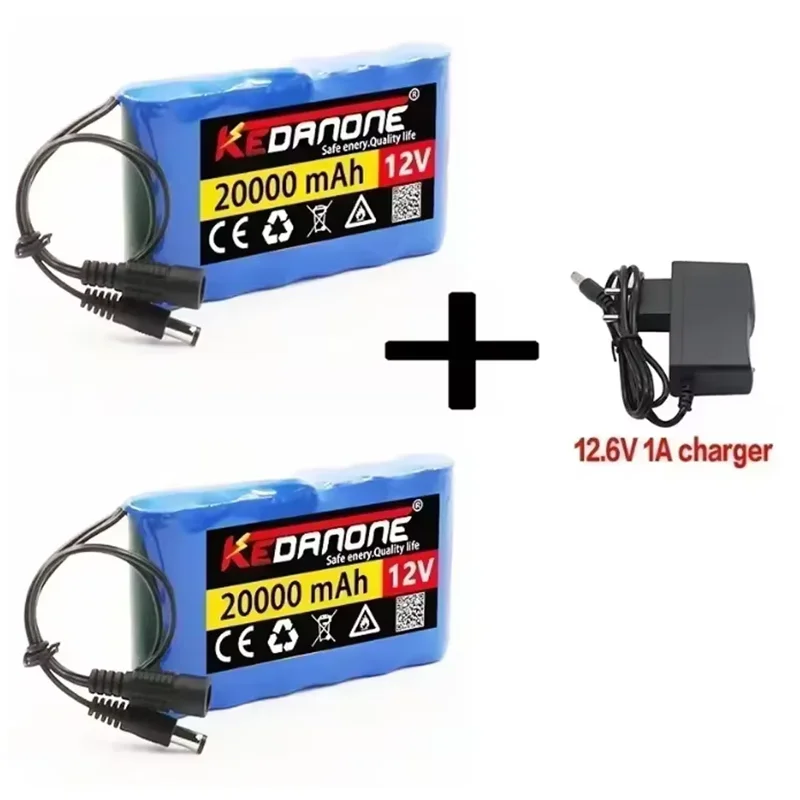 

3S2P 12V 30000mAh battery 18650 Li-ion 30Ah Rechargeable Batteries with BMS Lithium Battery packs Protection Board⚡