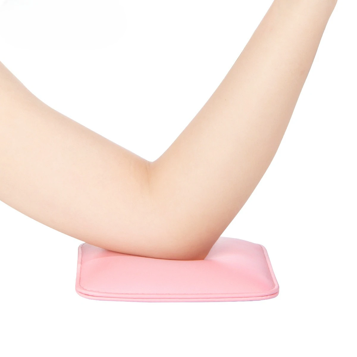 Square Manicure Elbow Pad, Memory Foam Nail Art Desktop Cushion, Easy Clean Comfortable Professional Nail Rest Pad Tools