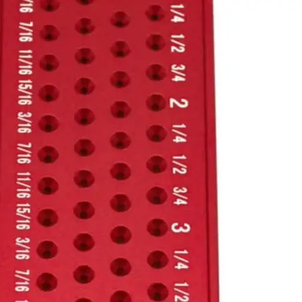Woodworking T Square Ruler Made of Aluminum Alloy Featuring Metric and Inch Graduations for Accurate Layout and Alignment