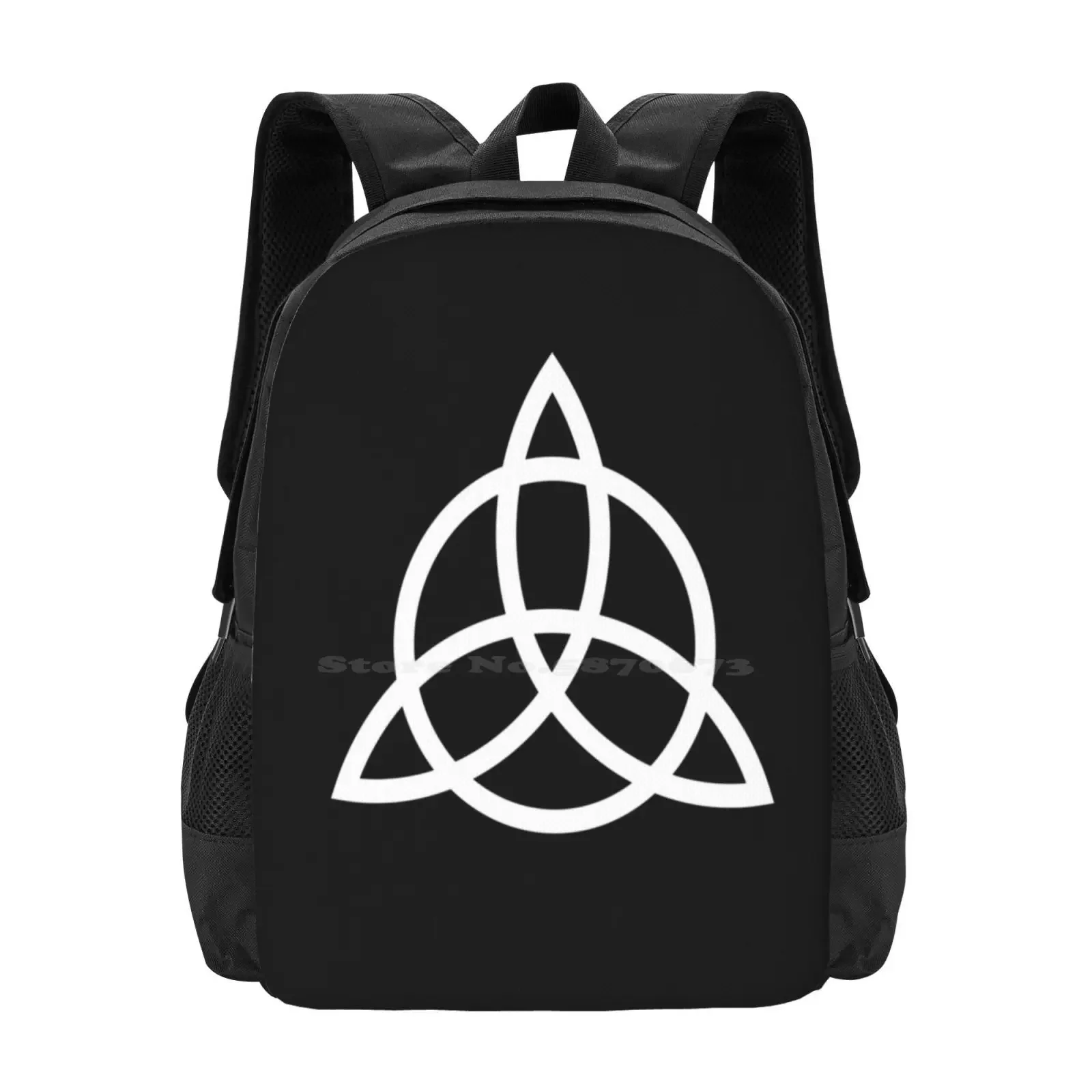 

Charmed School Bag Big Capacity Backpack Laptop Charmed Symbol Witchcraft Fanart