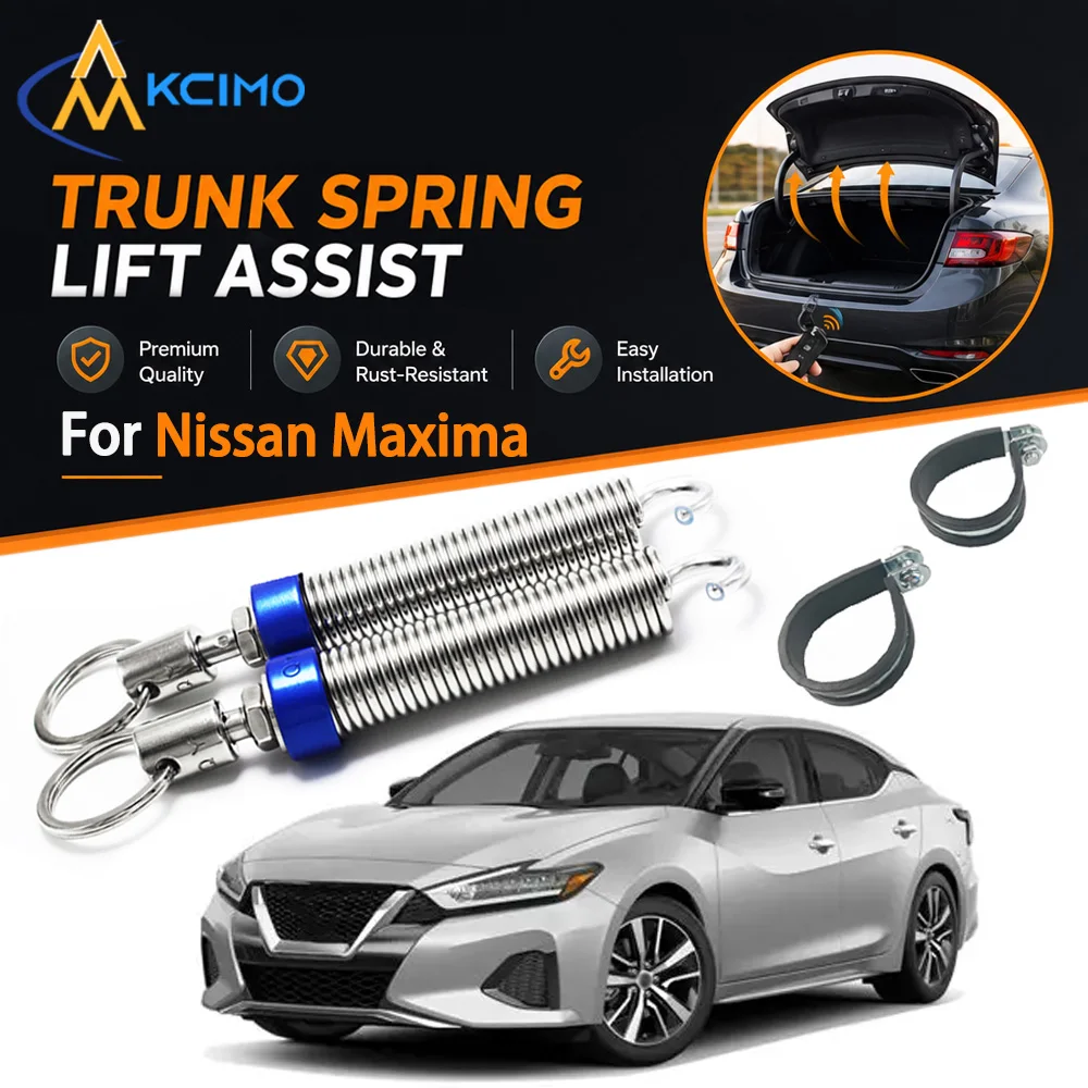 Kcimo Car Boot Trunk Automatic Opening Spring Kit Adjustable Tension Lifting Device For Nissan Maxima Rear Trunk Lid Accessory