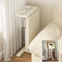 Manual Lifting Home Computer Desk Flip Desktop Folding Bedside Table Student Writing Mobile Desk Desk for Home Office