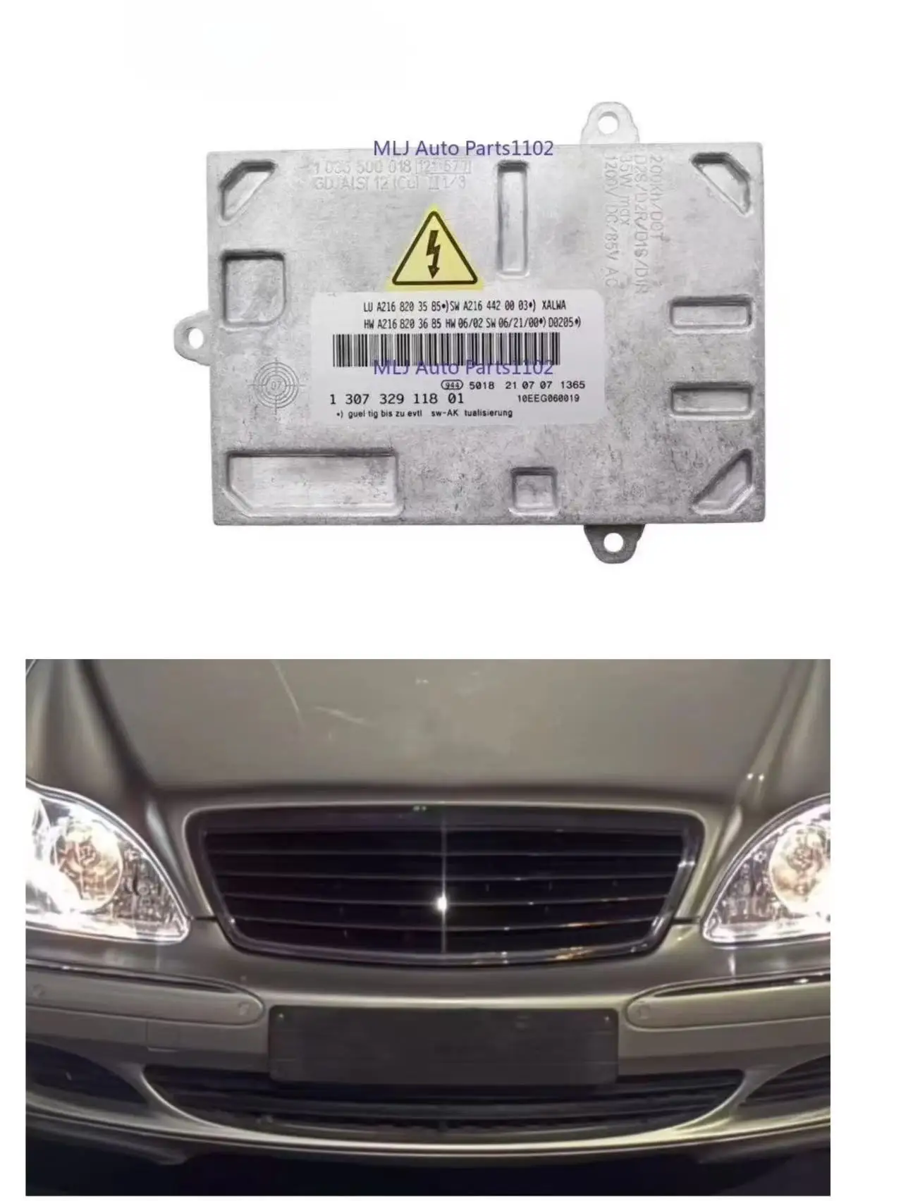 1 307 329 118 01 2168203126 2168203585 زينون العلوي HID الصابورة وحدة تحكم D1S D2S D1R D2R ل S الفئة A216 W220 W221 C216 #2