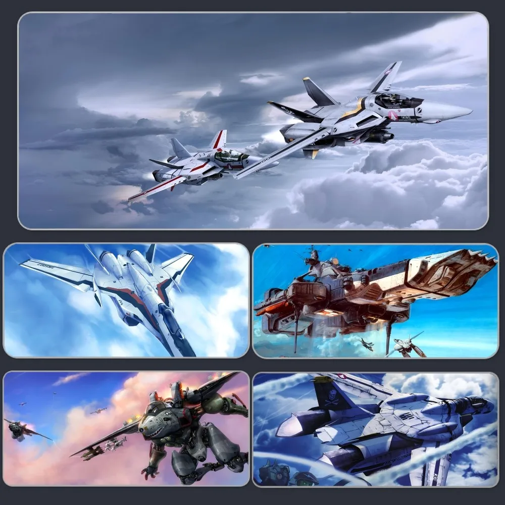 M-Macross Mousepad Large Gaming Mouse Pad LockEdge Thickened Computer Keyboard Table Desk Mat