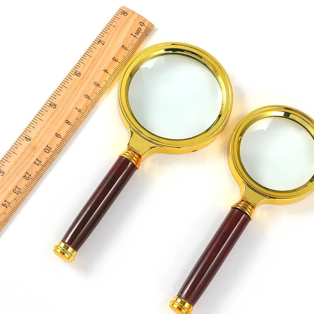 

Useful Portable Jewelry Loupe Science Tool Handheld Magnifying Glass Loupe Reading Newspaper Magnifier
