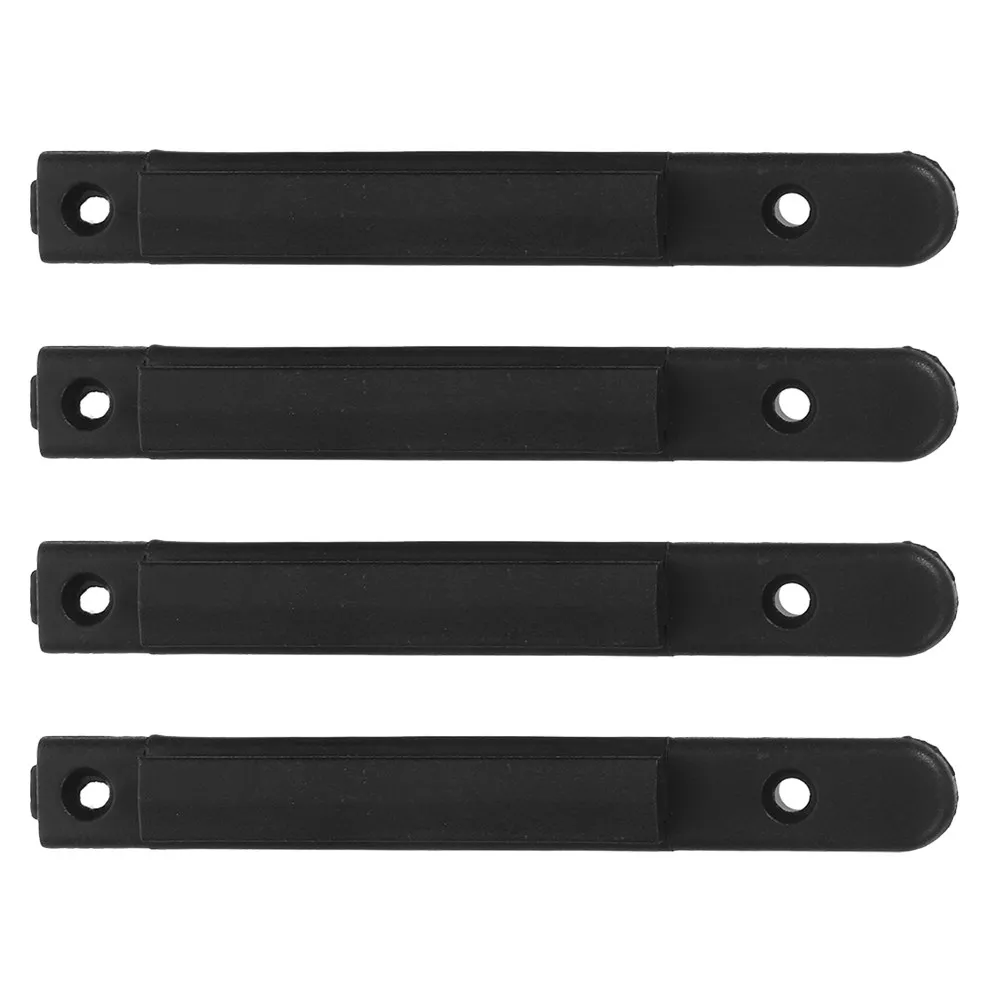 

4Pcs Retractable Barrier Receiver Clip Universal Replacement Stanchion Head Smooth Operation Crowd Control Belt Cassette Wall