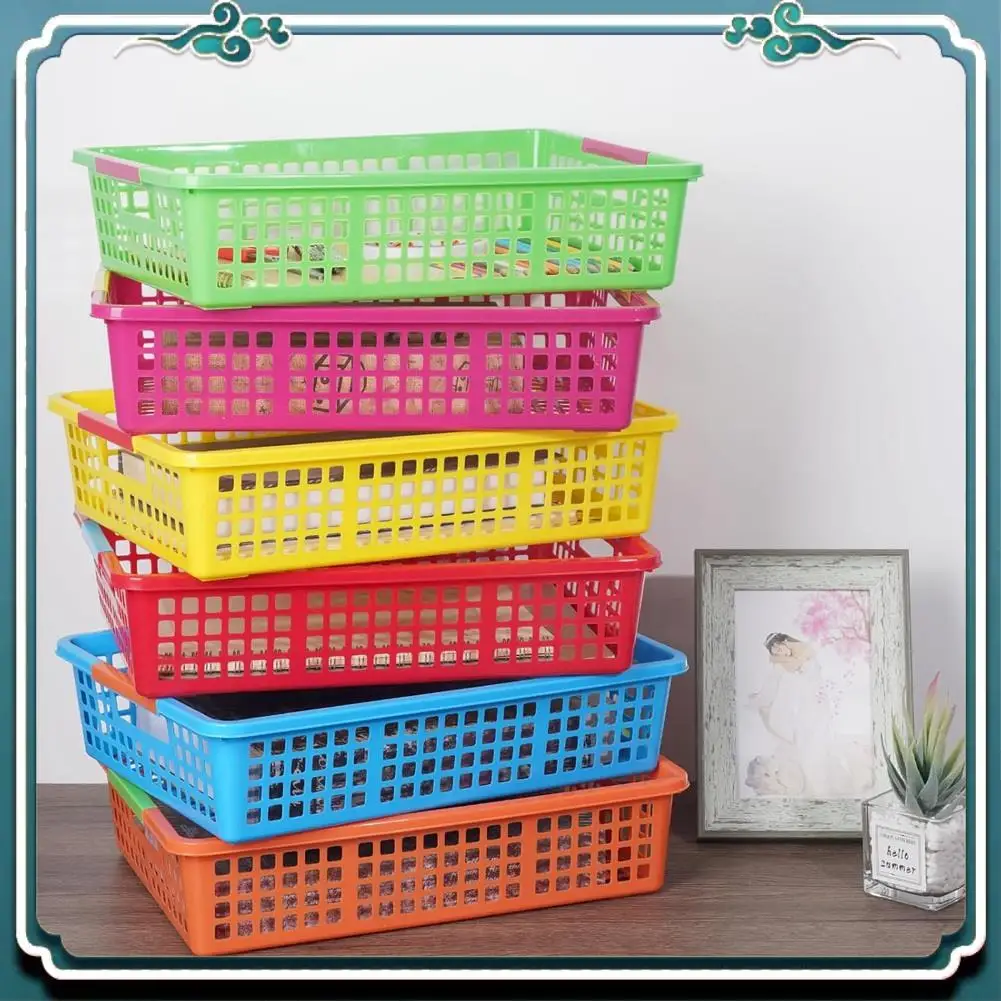 

ABSK-Поднос для учителей, Пластиковый органайзер для бумаги для классной комнаты, Поднос для классной комнаты, Поднос для бумаги для классной комнаты, Корзина для домашних книг, 6 шт.