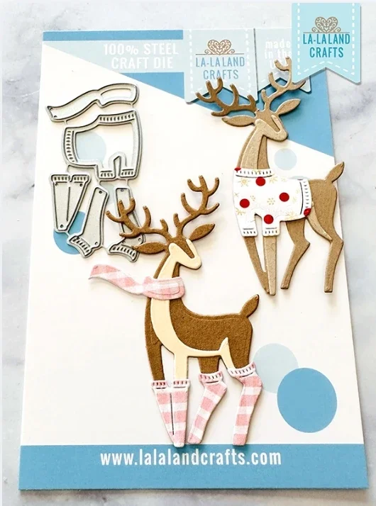 عيد الميلاد الغزلان فرشاة 2024 جديد أكتوبر يموت Stamps Stencil DIY بها بنفسك ألبوم سكرابوكينغ جعل ورقة بطاقة