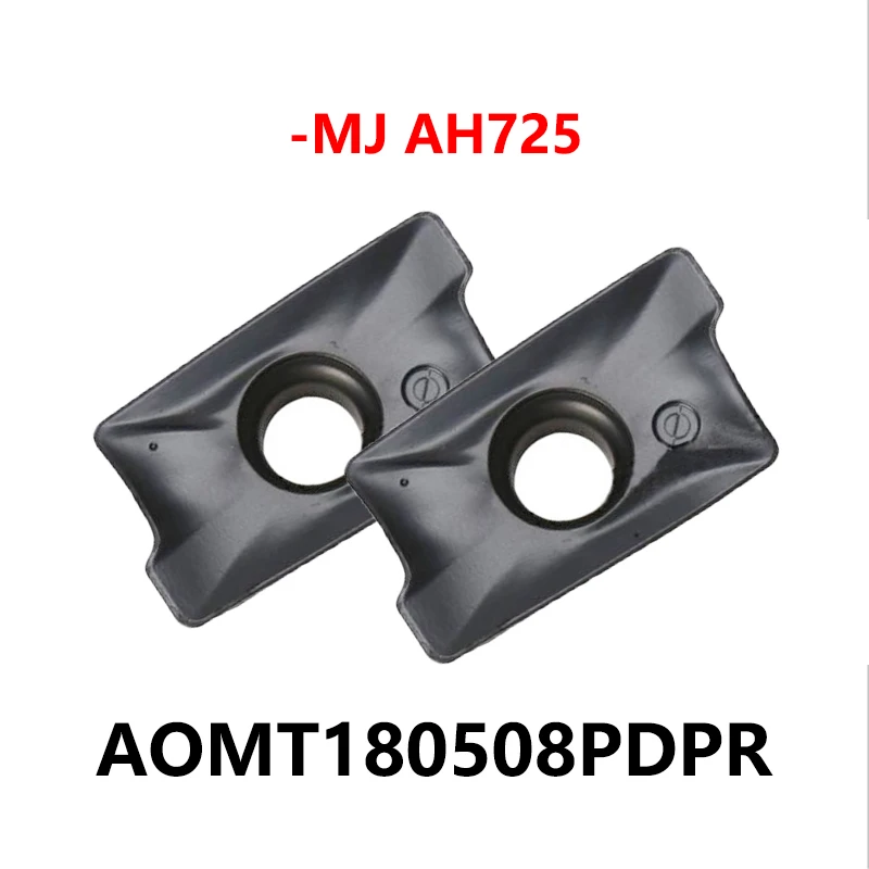 

100% Original AOMT180508PDPR-MJ AH725 Carbide Inserts AOMT 180508 AOMT180508 PDPR 10pcs/box CNC Tool Cutter