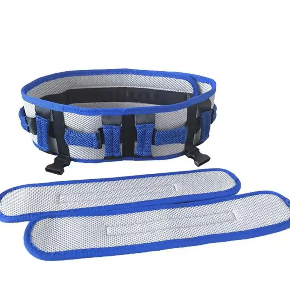 Adjustable Patient Transfer Belt Ergonomic Detachable Walking Aid Belt Waist Fixing Band Mobile Body Lifting Aids Nursing Home