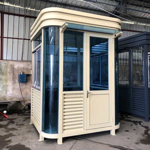 Easily Assembled Movable Security Booth, Tiny Office Cabin for Entrance, AliExpress Hot Sale Waterproof