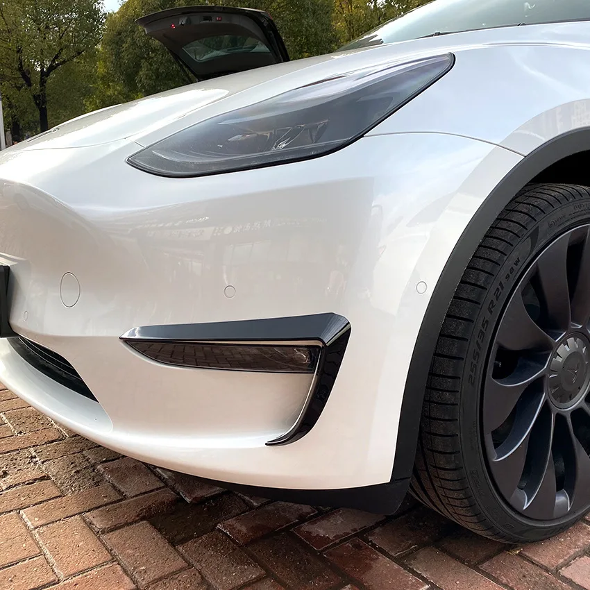 

Ветровой нож для Tesla Model Y, передний ветровой нож, внешний спойлер, модификация наклейки