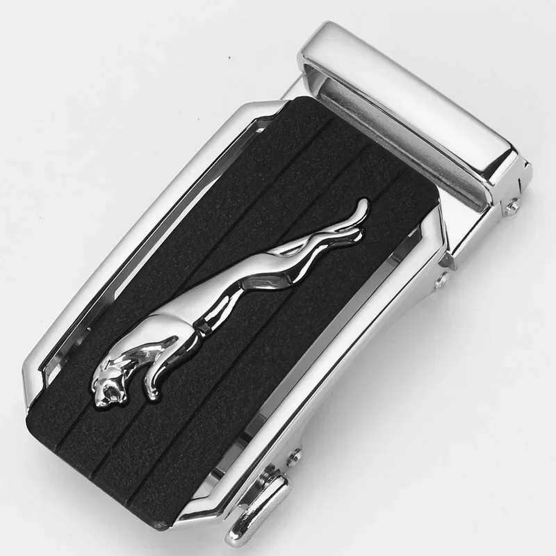 3.5CM Men\'s Belt Buckle Head Automatic Buckle Snap Fitting Alloy No Belt Body Single Buckle