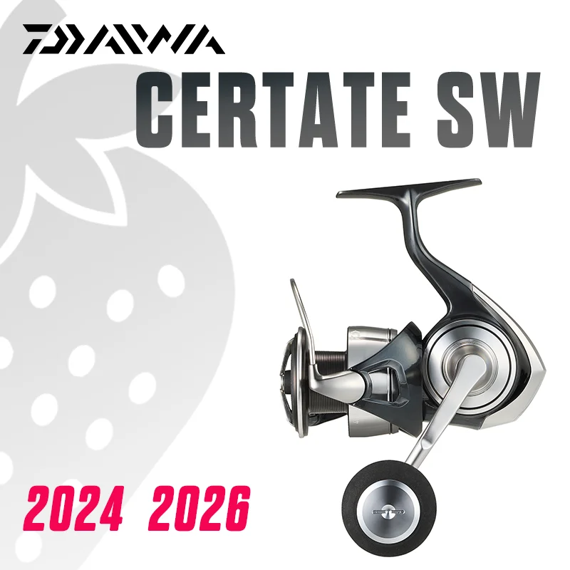 DAIWA 2024/2026 Certate SW Angelrolle Spinnrolle für Salzwasser Hergestellt in Japan Maximale Bremskraft 30kg 10+1BB 4000-20000