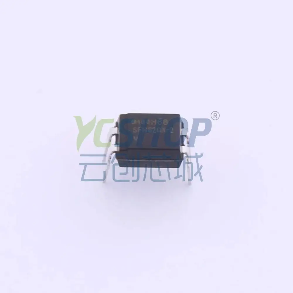SFH620A-2 Phototransistor Optocoupler 5300Vrms Isolation 4-DIP Through Hole