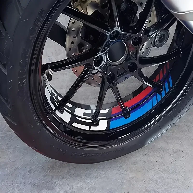 1SET "GS" Series Auto Moto Hub Sticker, Multi - Design Decal for R1200GS/R1250GS, Exterior Customization Accessory