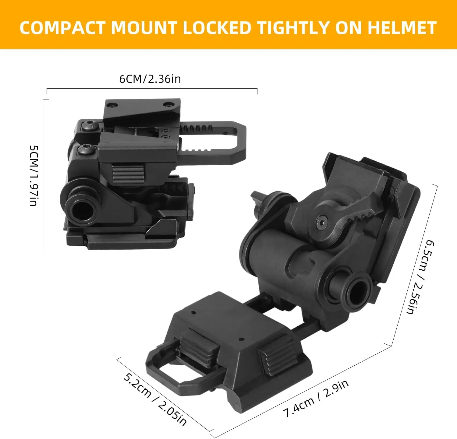L4G24 NVG Helmet Metal/Nylon Mount Holder Night Vision Goggles Mount Outdoor Sport Tactical Helmet Bracket For PVS15/18
