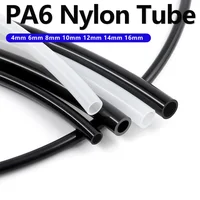 Tubo de Nylon PA6, Manguera de Poliamida Rígida para Compresor, 4mm 6mm 8mm 10mm 12mm 14mm 16mm, Componente de Tubería Neumática
