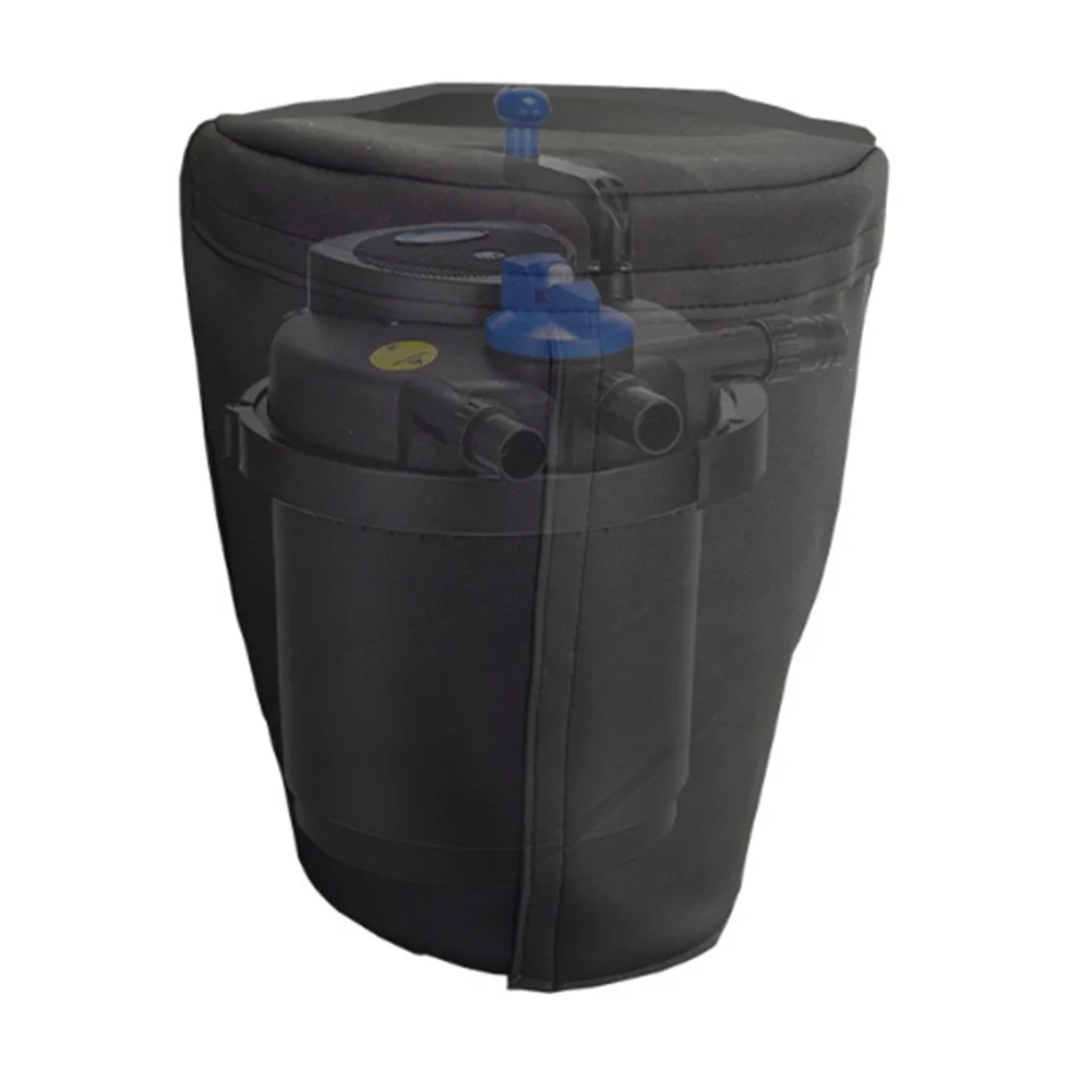 

Сверхмощная изоляционная крышка фильтра для пруда для фильтров биопласта под давлением для защиты системы фильтрации в холодную погоду