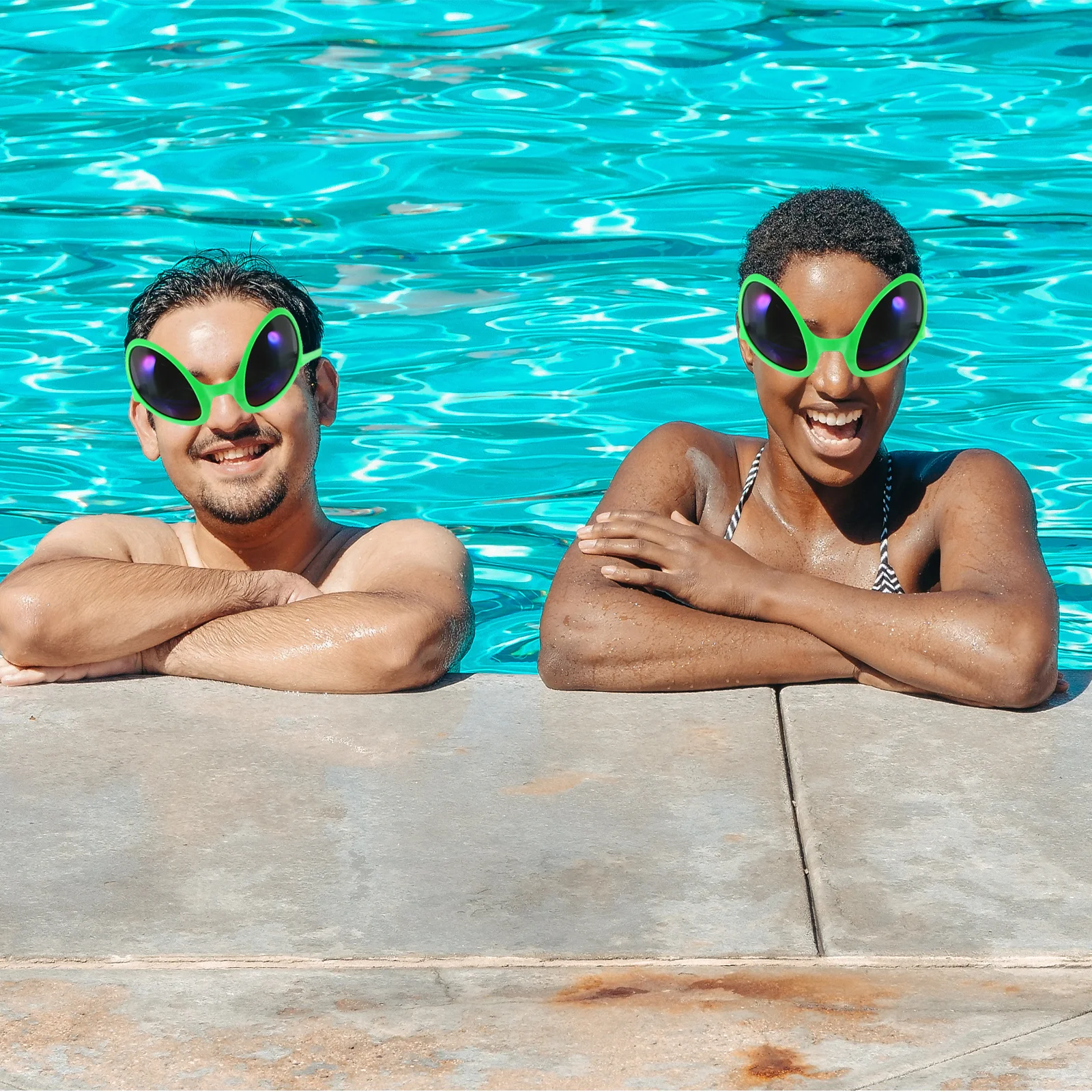 

2pcs Funny Eyeglasses Novelty Glasses For Halloween Carnival Cosplay Party Photo Booth Props Accessories Costume Sunglasses