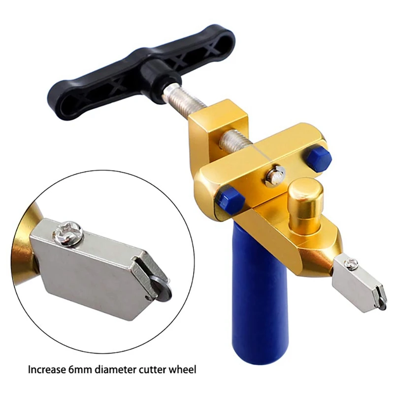 Ceramic Tile Glass Cutting One-Piece Cutter Portable Multifunctional Tool 2-In-1 Multifunctional Hand Tool