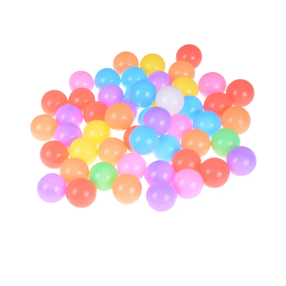 10pcs/lot Eco-Friendly Colorful Soft Plastic Water Pool Ocean Wave Ball Baby Funny Toys Stress Air Ball Outdoor Fun Sports