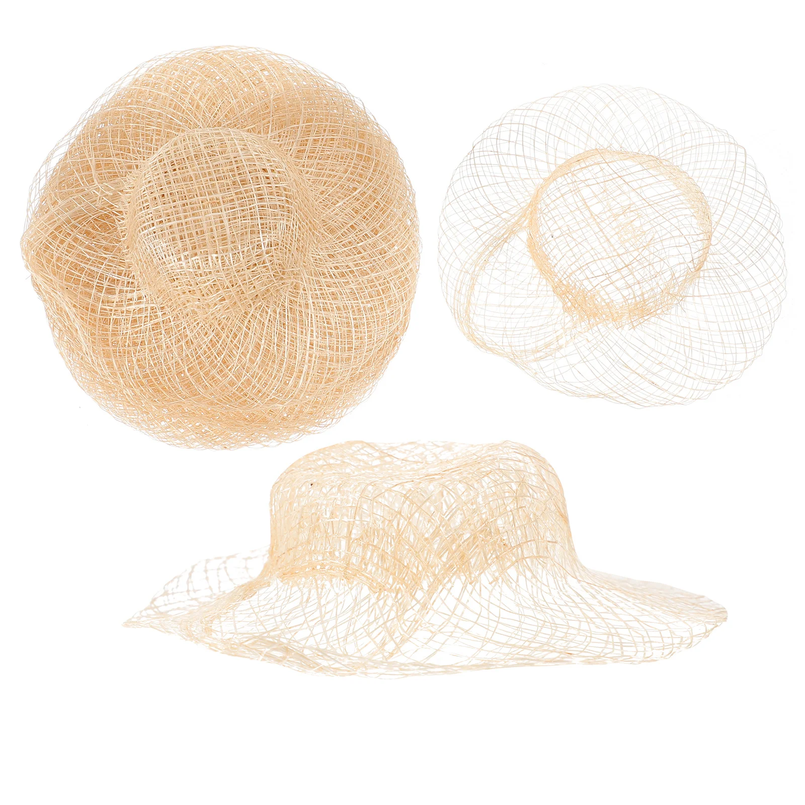 

12Pcs Mini Straw Hats Woven Hat Ornaments Rustic Decor DIY Dollhouse Accessories School Crafts Tiny Hat Craft Knitting