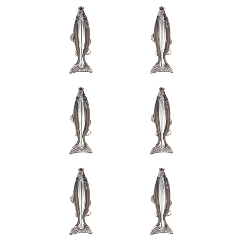 

【RECOMENDAR】6 комплектов фляги в форме рыбы, бутылка 5 унций, мини-карманная фляжка из нержавеющей стали, посуда для вечеринок на открытом воздухе