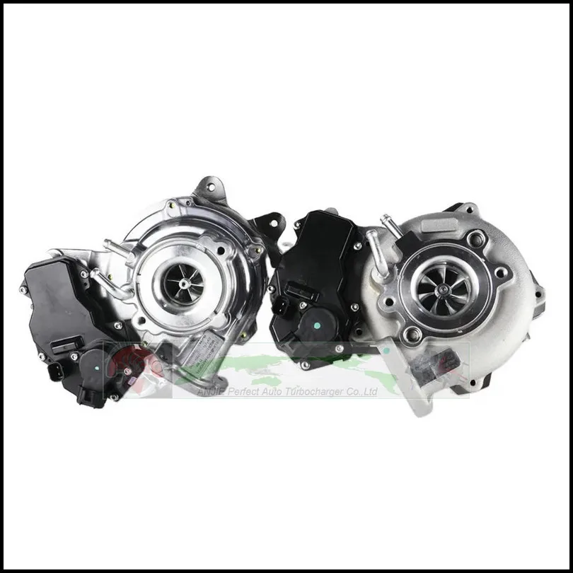 

2pc MFS billet Wheel Turbo CT16V 17201-11110 + 17201-11120 89674-71020 235600-0200 For Toyota Hilux VIII Pickup 2.4D 2GD-FTV 1GD