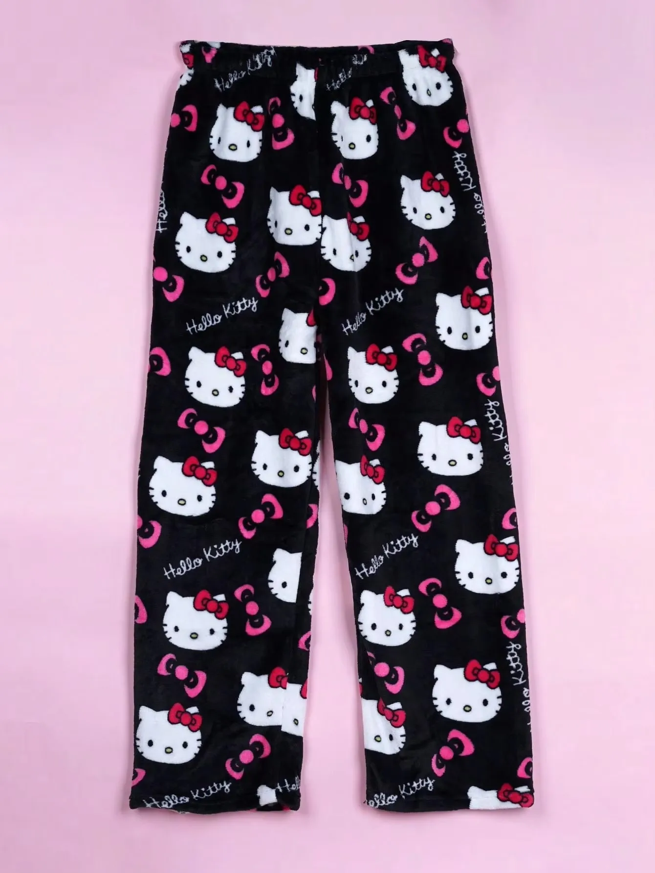 2026 Nieuwe Hello Kitty Pyjamabroek Anime Dames Pyjamabroek Cartoon Paar Thuis Nachtkleding Broek Vrije tijd Thuis Kleding
