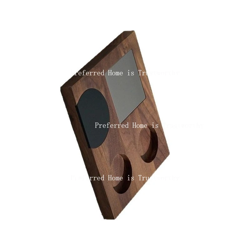 

Suitable for Walnut Coffee Base Storage Work Board Operation Table Solid Wood Base