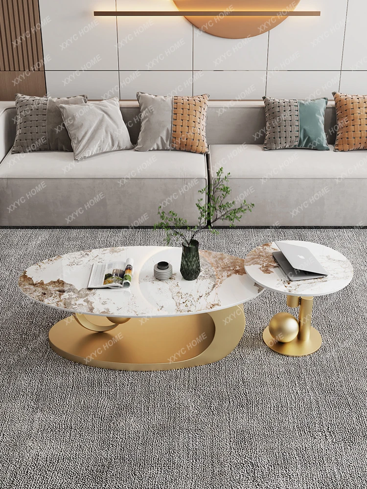 Coffee Table Combination Modern Minimalist Living Room Small Apartment