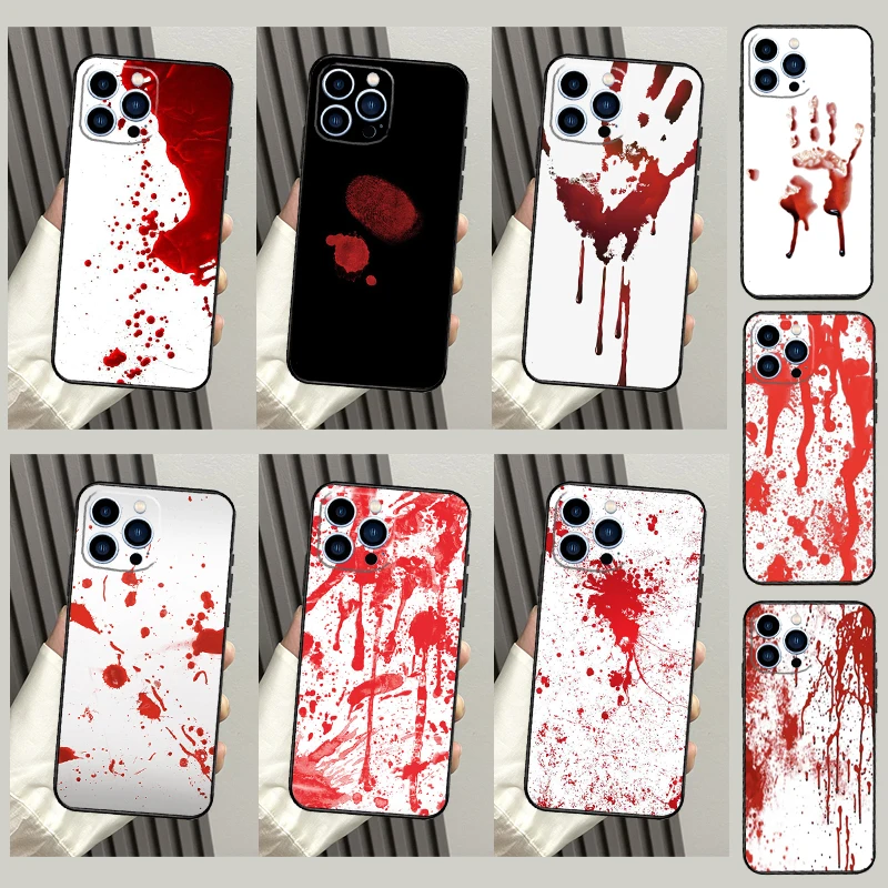 حافظة يد الدم الدموية لهاتف اوبو A80 A60 A40 A15 A16 A17 A57 A94 A74 A54 A76 A96 A18 A38 A58 A78 A98 A5 A6 Pro