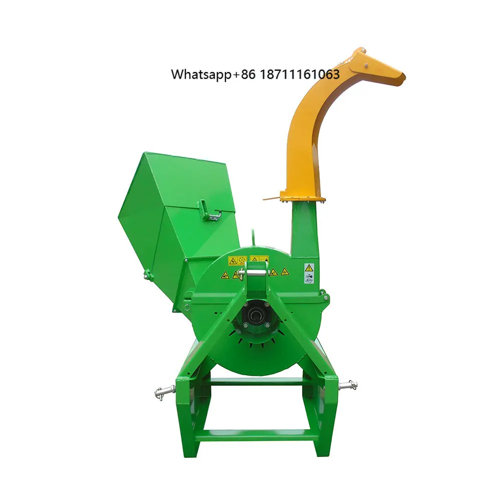 Forestry Machinery Product Tractor Direct Drive 3-Point Attachment Wood Chipper