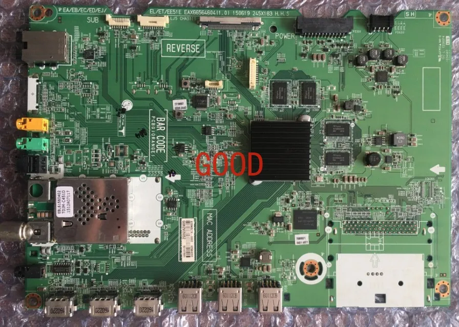 LG 55EG9200-CA 55EG9100-CB main board EAX66564603 power board, logic board, light bar