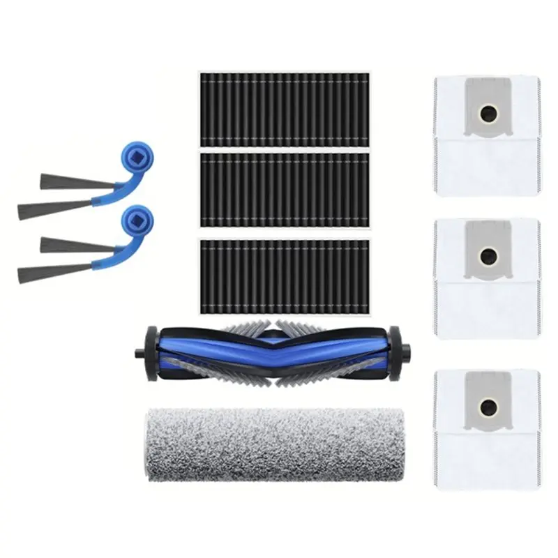 

AEB1-For ECOVACS DEEBOT T80 OMNI Vacuum Cleaner Accessories Main / Side Brush, Filter, Roller Mop, Dust Bag Spare Parts