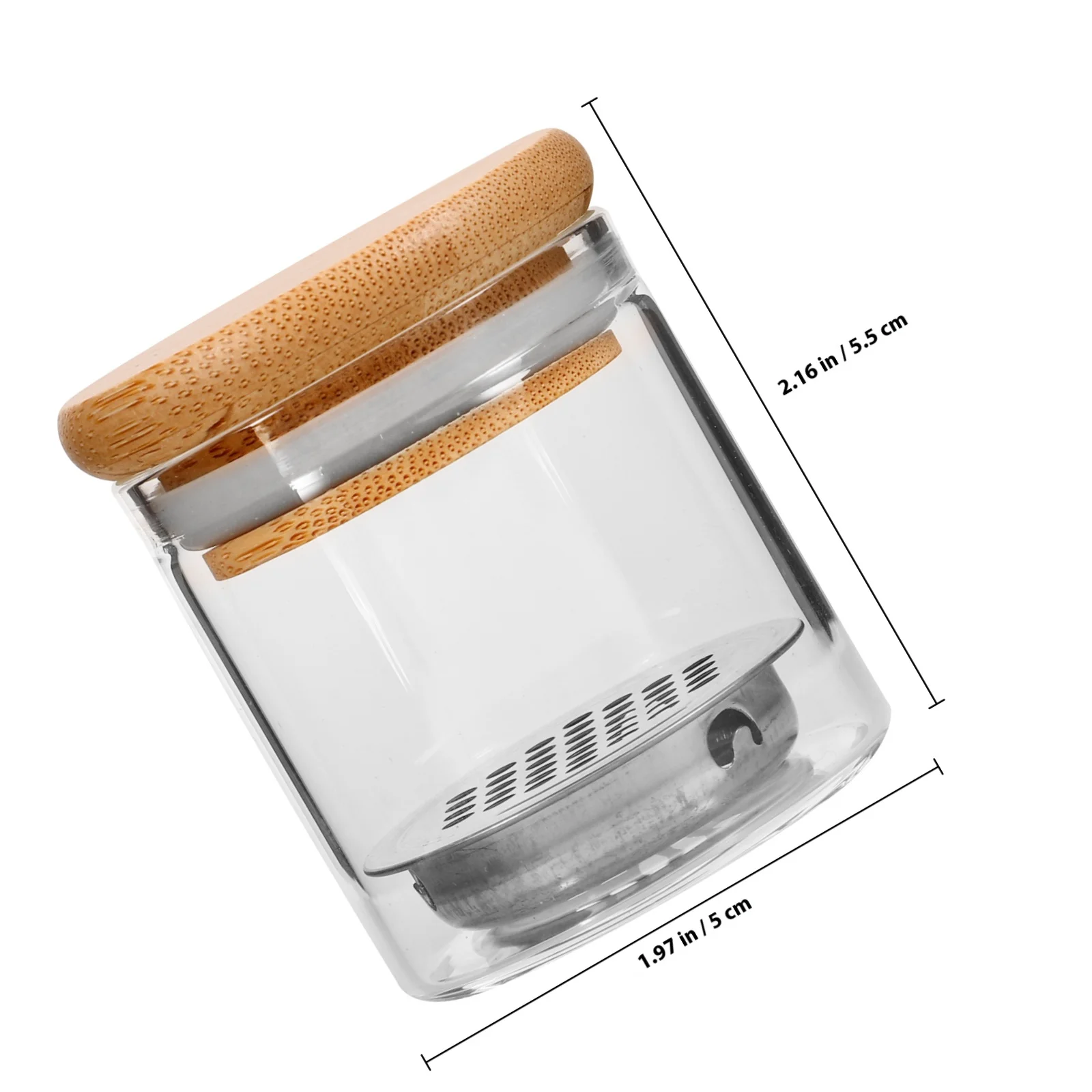 Glass Nail Dish Cup Large Capacity Sparkling Glitter Manicure Brush Washer Holder For Acrylic Nails Wash Tool Nail Art