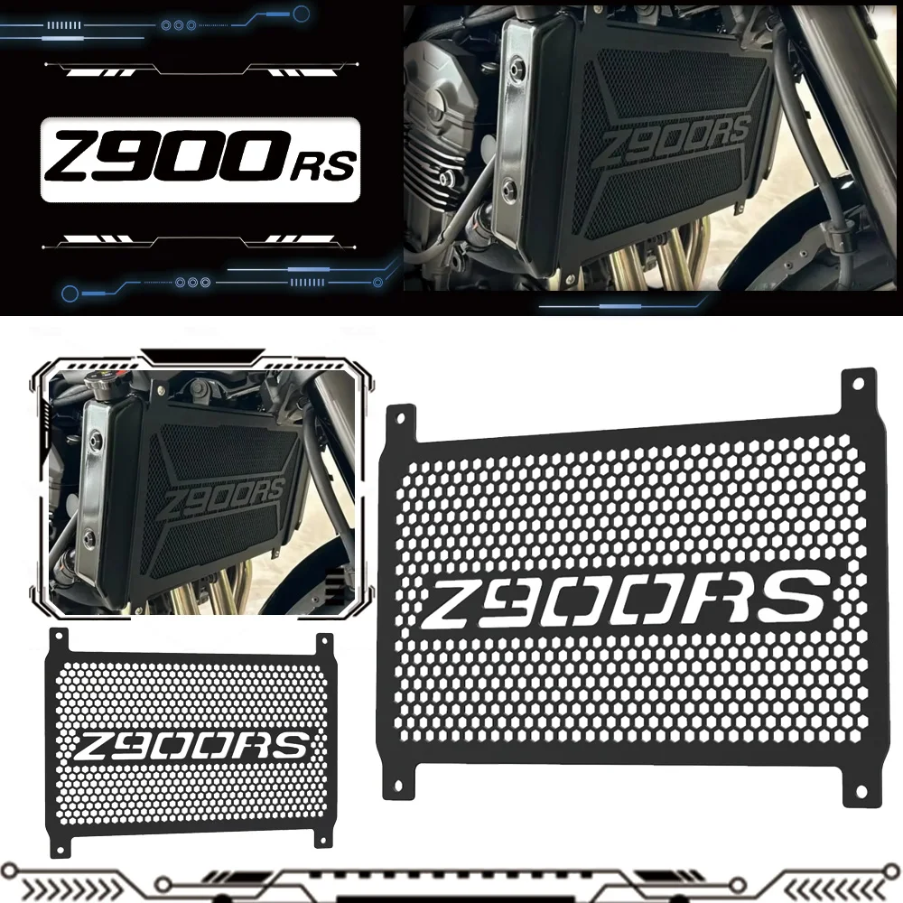 

2025 2024 2023 мотоцикл для Kawasaki Z900RS Z900 RS Z 900RS 2021-2025, аксессуары, защита радиатора, защитная решетка, крышка 2022
