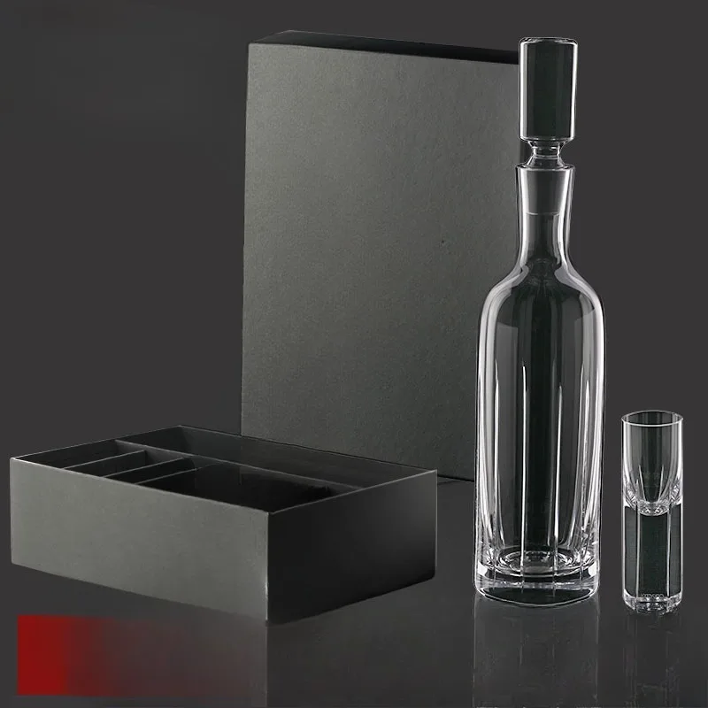 Crystal glass spirit cup, household Baijiu cup