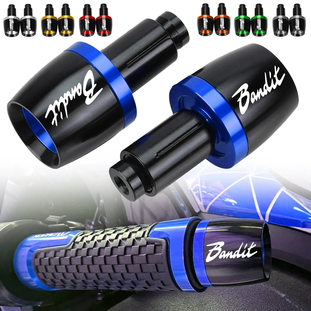 Motorcycles For Suzuki GSF600 BANDIT GSF 600 GSF600S 2007-2015 2014 2013 Handlebar Grips Bar Ends Cap Counterweight Plug Slide