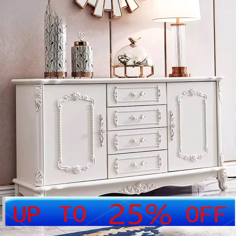 

LTT European side cabinet against the wall storage cabinet living room entrance cabinet