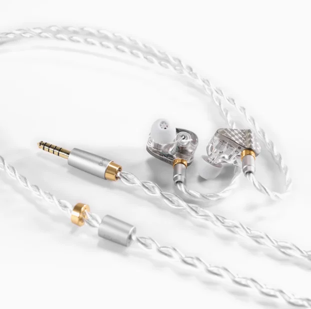 DDHiFi Surface E14D Headphones In Ear wired Music Monitoring Earphones 1DD+4BA Hybrid Unit HIFI IEM DJ Stage headset 4.4mm plug