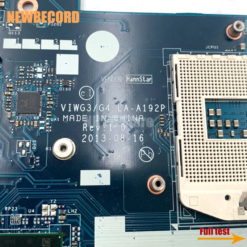 Untuk Lenovo Ideapad G510S Motherboard Laptop VIWG3 G4 LA-A192P 15.6 inci HM86 DDR3 papan utama tes penuh