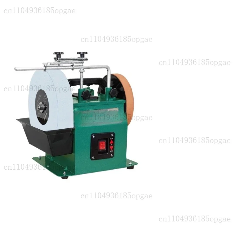 10 Inch Low Speed Grinder Positive And Reverse White Corundum Grinding Machine H8101 Water-cooled Grinder Polishing Machine 220V