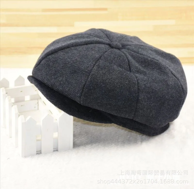 Oohmy Männer klassische Newsboy Gatsby Hut für kleinen Kopf und großen Kopf Oversize Plus Size Blend Wolle Vintage Flat Ivy Cabbie Cap Geschenke – Detail 18
