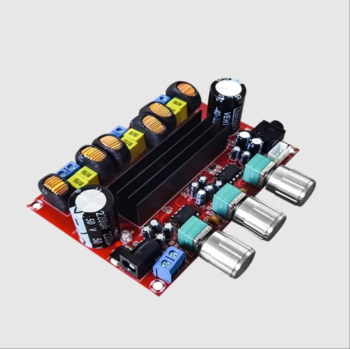 1PCS  XH-M139 old 2.1 channel digital amplifier board 12V-24V wide voltage TPA3116D2 2 * 50W+100W