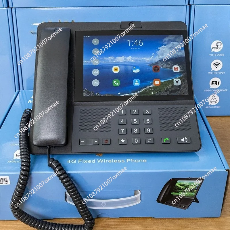 4G Intelligent Android System Video DLNA ZT9600 Wireless Phone with WIFI 8-inch Screen