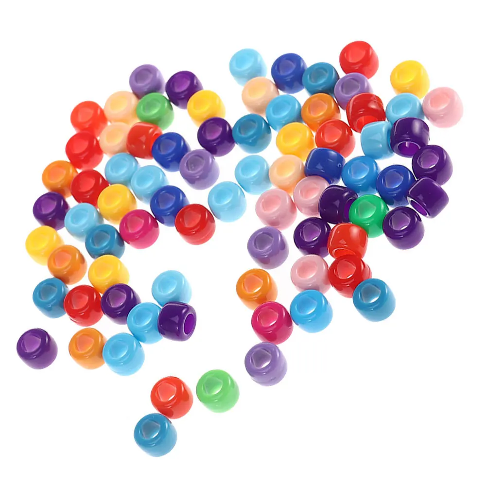 1000 peças contas para pulseiras fazer joias faça você mesmo colar multicolorido fofo decorativo