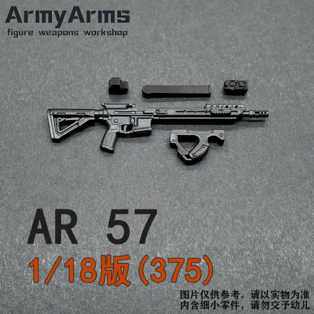 Snail ArmyArms 1/18 Doll Soldier About 5.5cm AR57 Gun Not Launch Model Toy Gift Fit 3.75